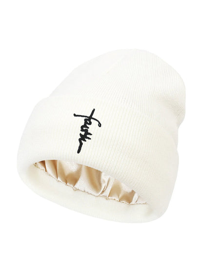 Satin Lined Beanie For Women And Men