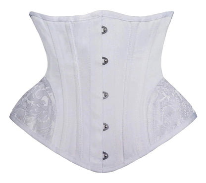 Waist Slimming Underbust Corset Pink