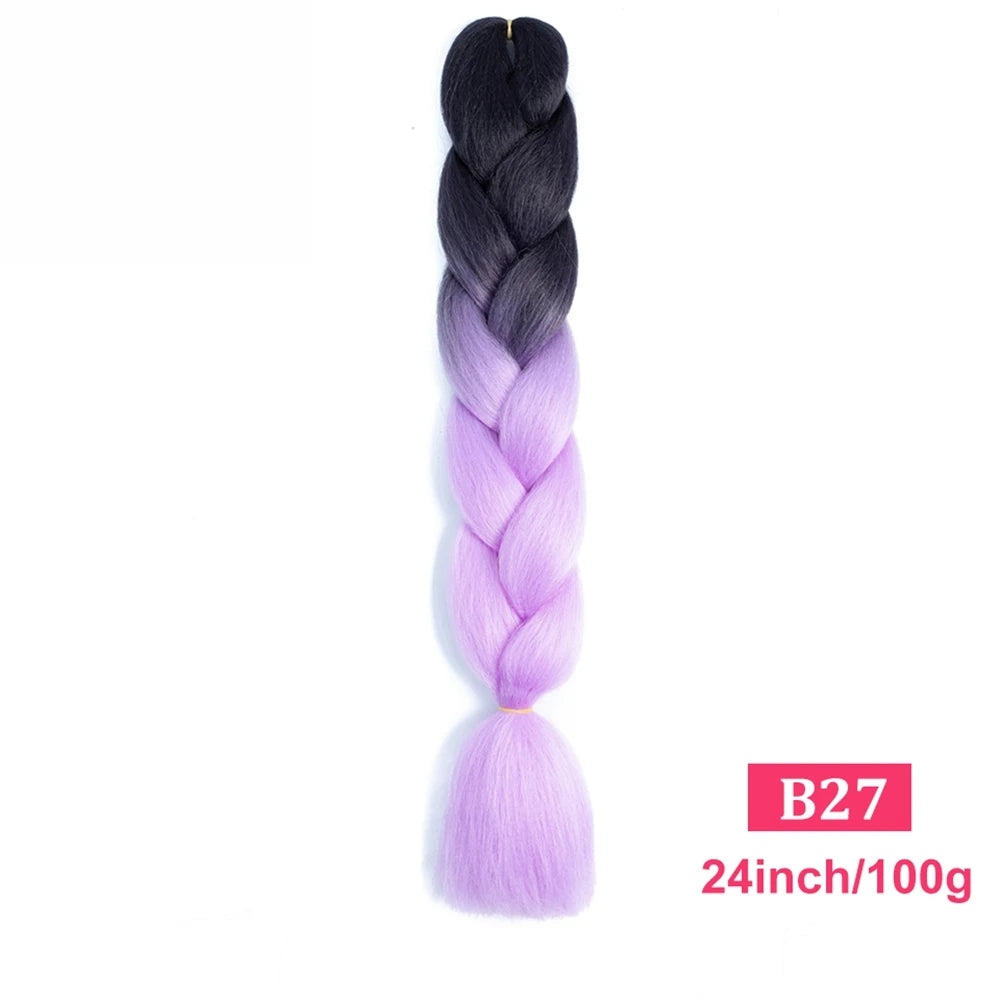 Ombre Braiding Hair Extensions Trendy Styles