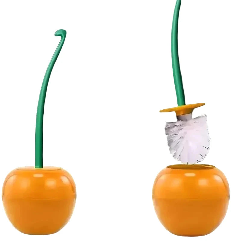 Cherry Shape Toilet Brush Holder