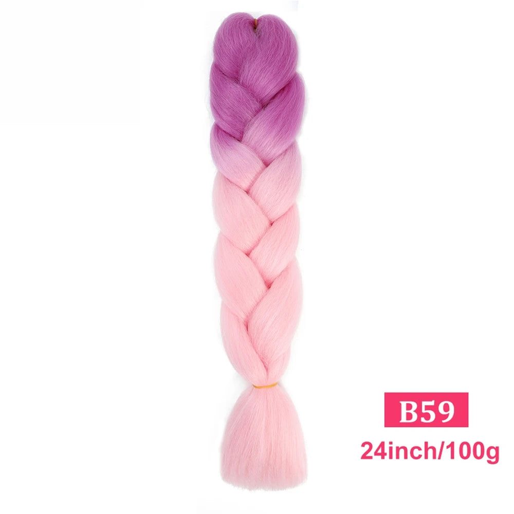 Ombre Braiding Hair Extensions Trendy Styles