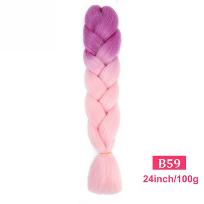 Ombre Braiding Hair Extensions Trendy Styles