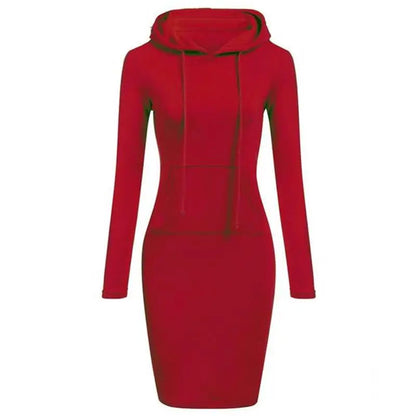 Hooded Dress For Women Autumn Collection