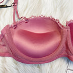 Underwire Push Up Bra for Elegant Support