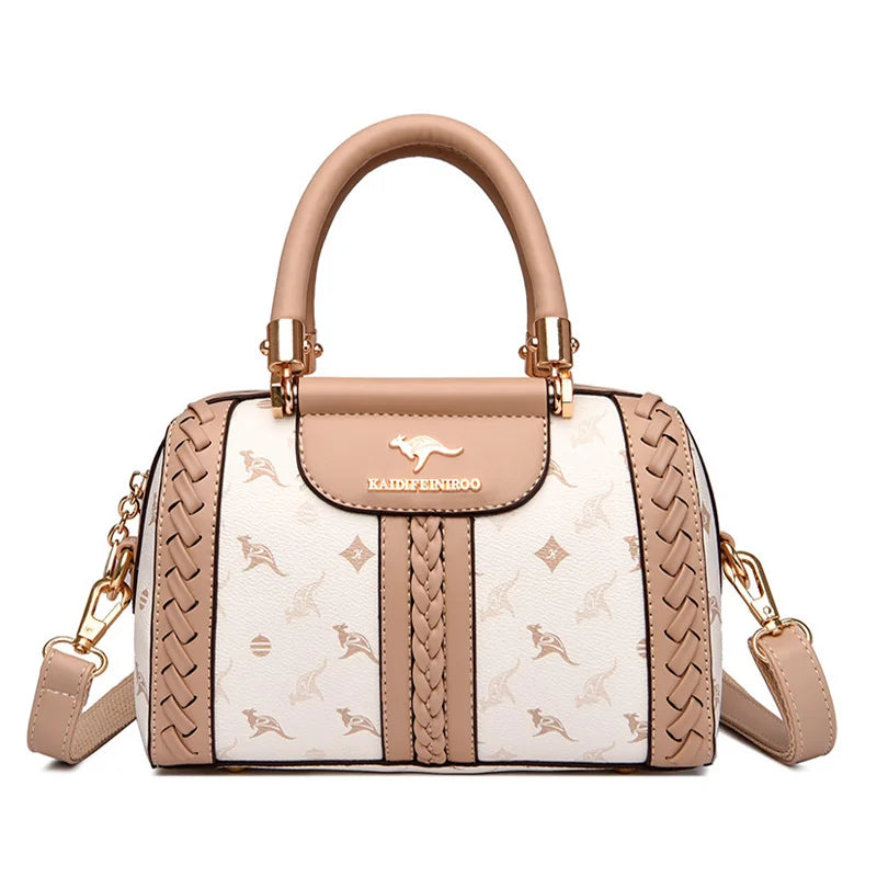 Luxury Woven Shoulder Handbag