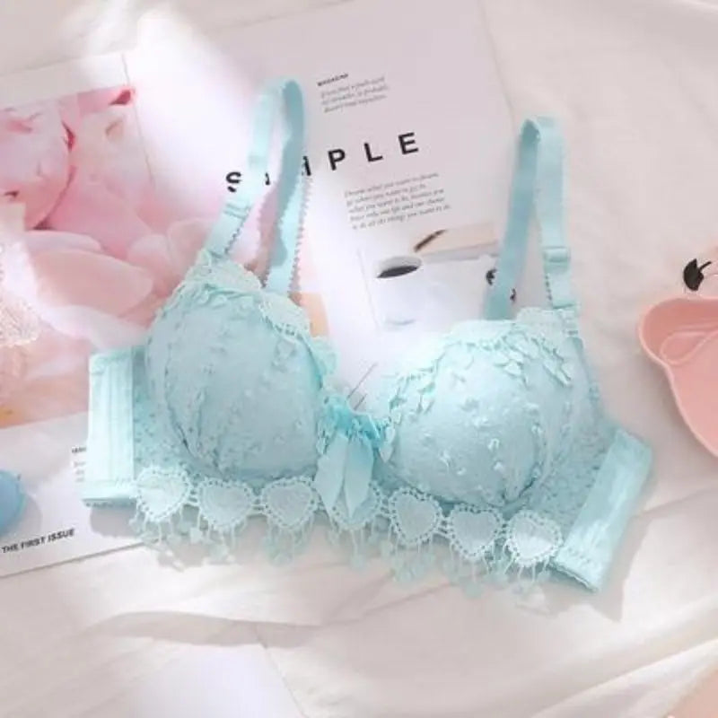 Lingerie Underwire Bra with Lace Detail