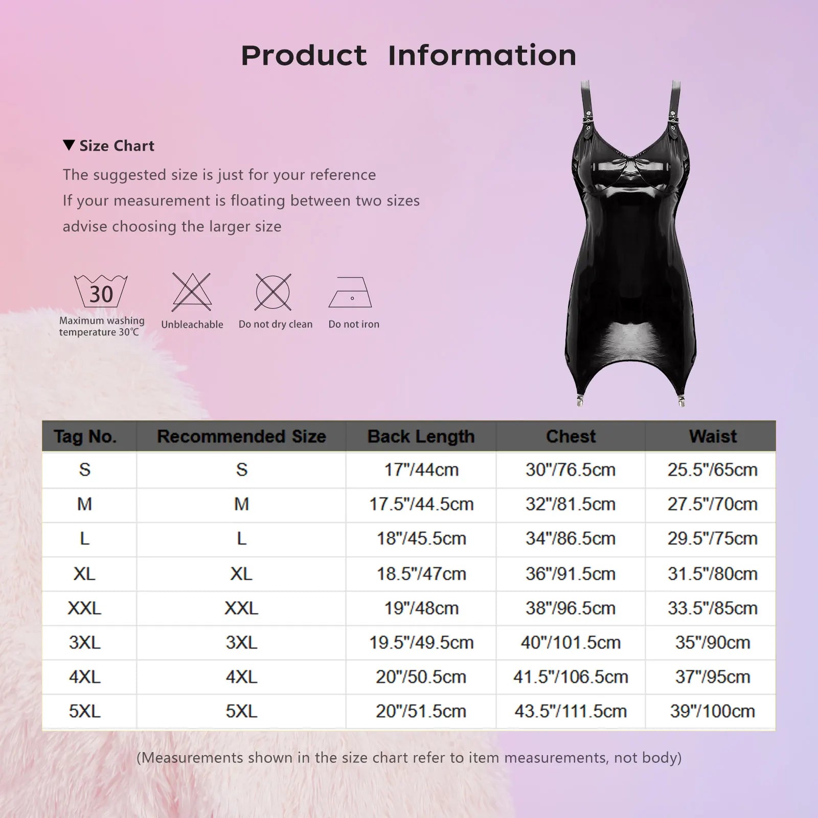 Black Latex Mini Dress and Bodycon Dress