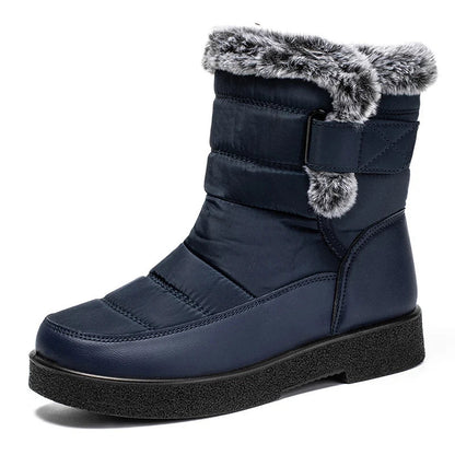 Womens Waterproof Fur Boots Stylish Comfort