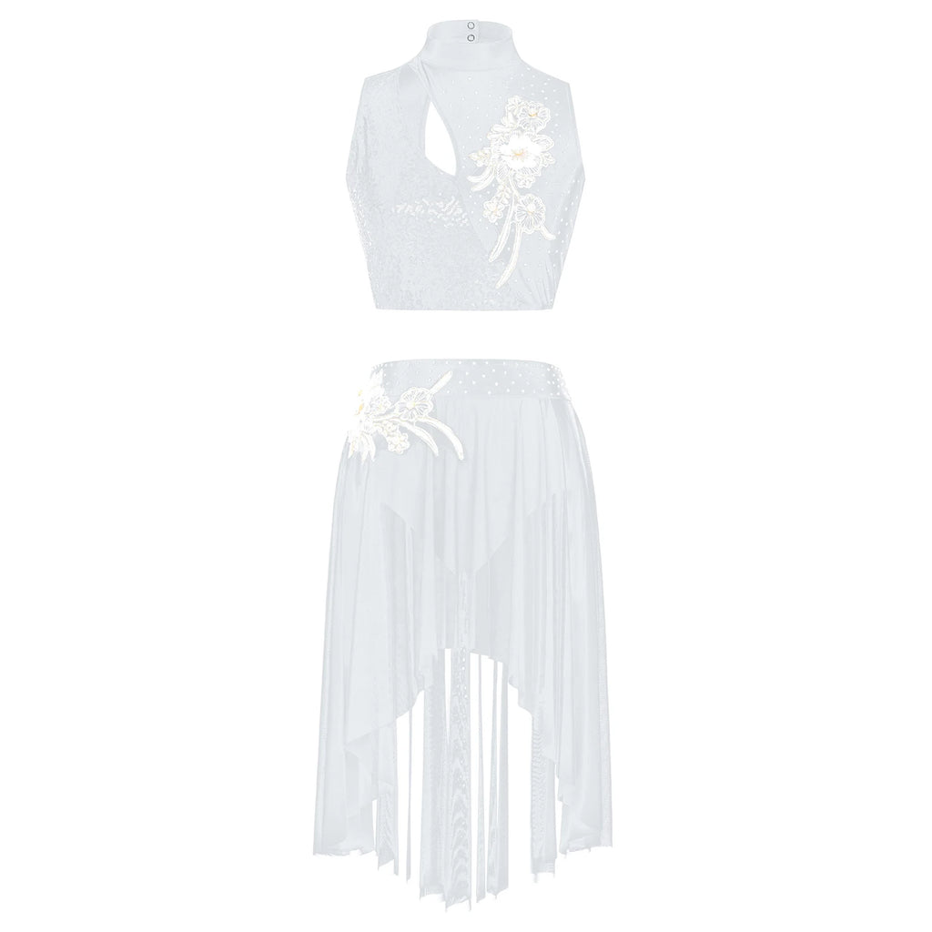 Dancewear Skirt Set for Performers