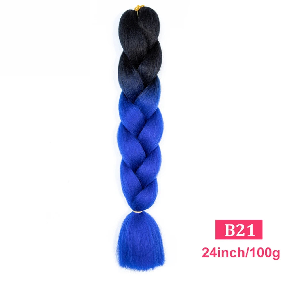 Ombre Braiding Hair Extensions Trendy Styles