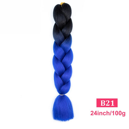 Ombre Braiding Hair Extensions Trendy Styles