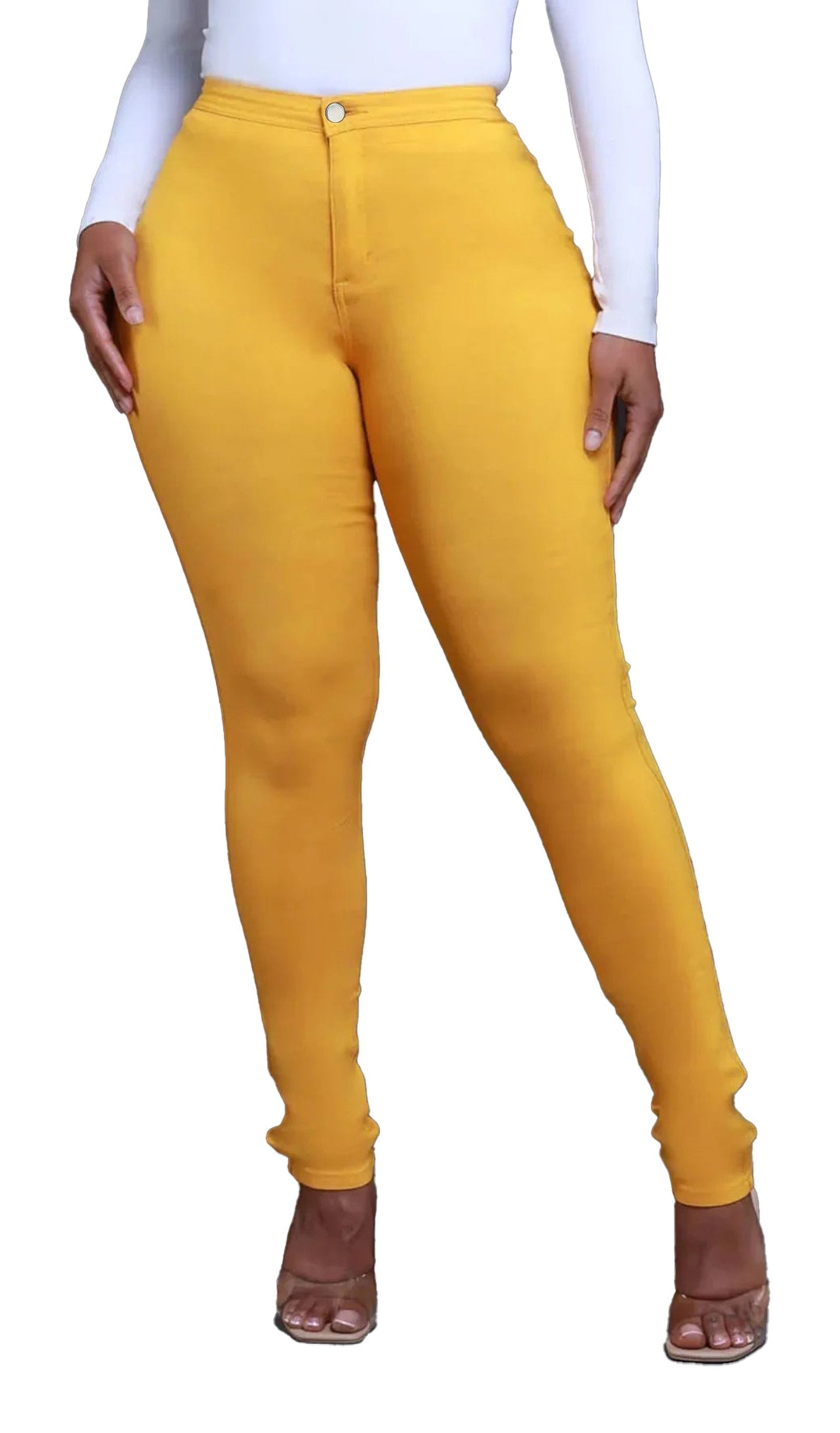 Womens High Waisted Skinny Jeans