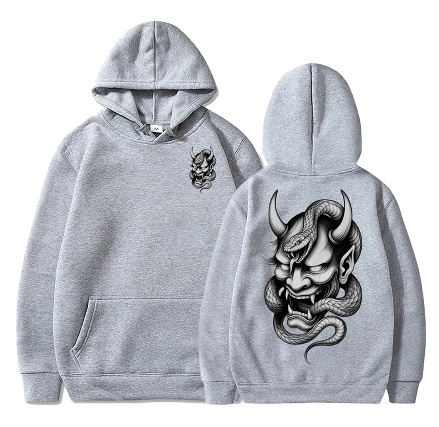 Mens Printed Hoodie With Unique Design