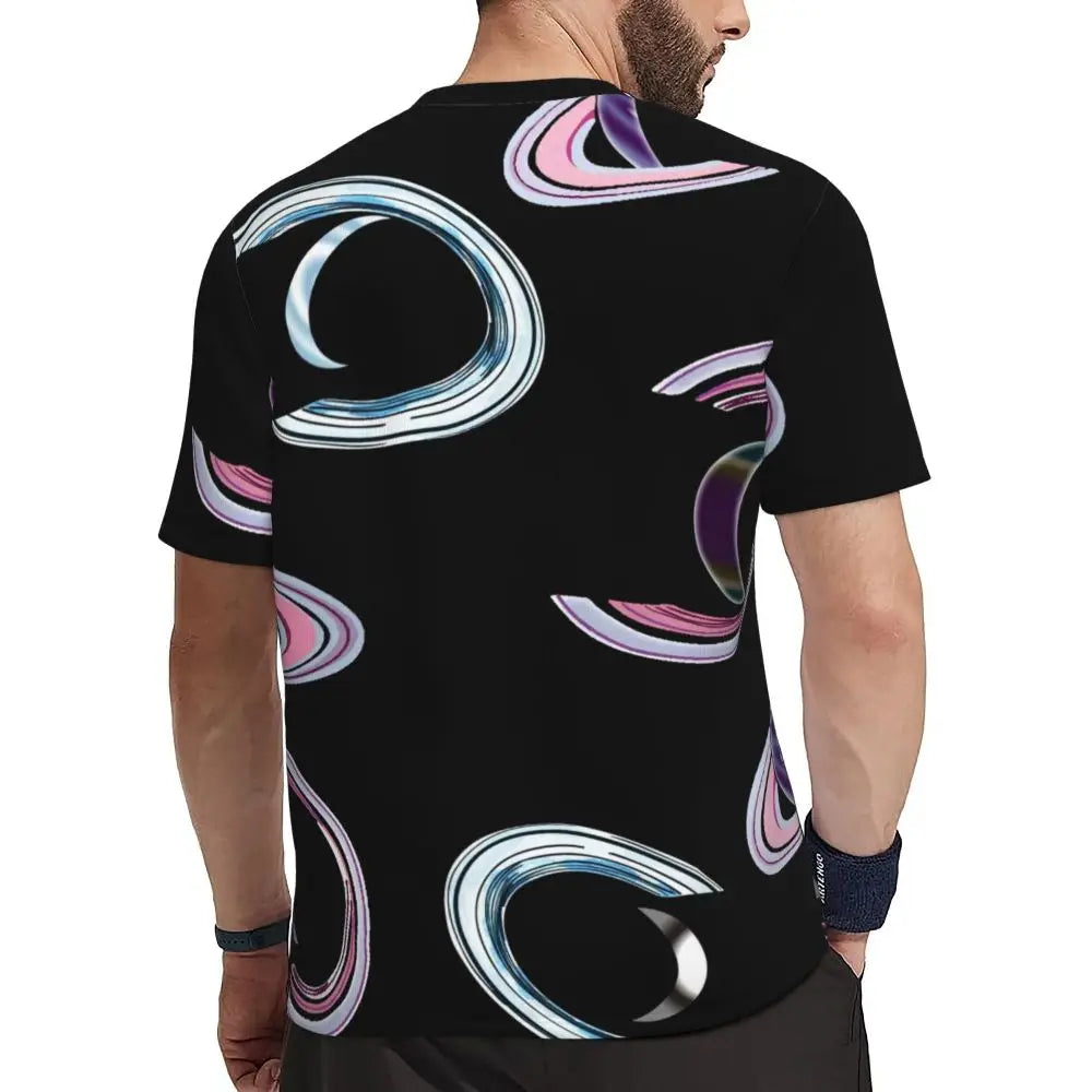 Graphic Tee Clothing - Red Glitter Style