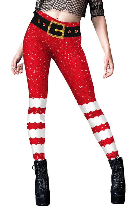 Christmas Leggings For Women Festive Style