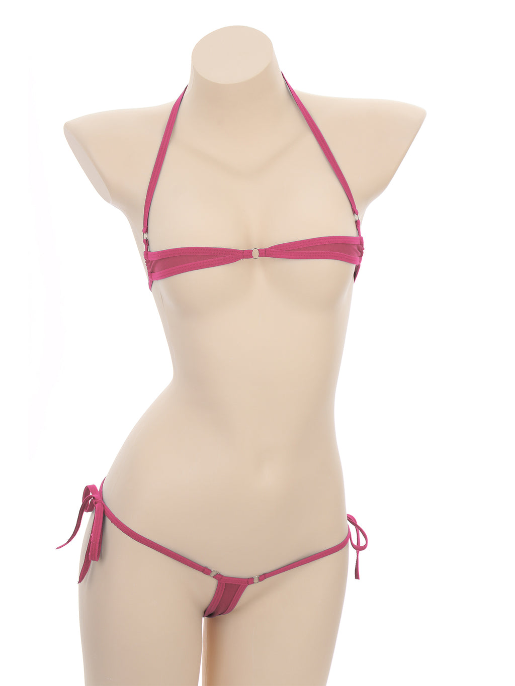 Micro Bikini - Pink Trendy Swimwear