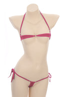Micro Bikini - Pink Trendy Swimwear