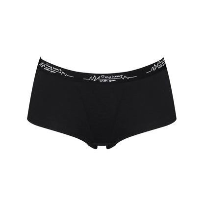 Womens Solid Color Boxer Briefs Set