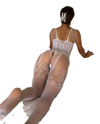 Sexy Open Crotch Lingerie Bodysuit