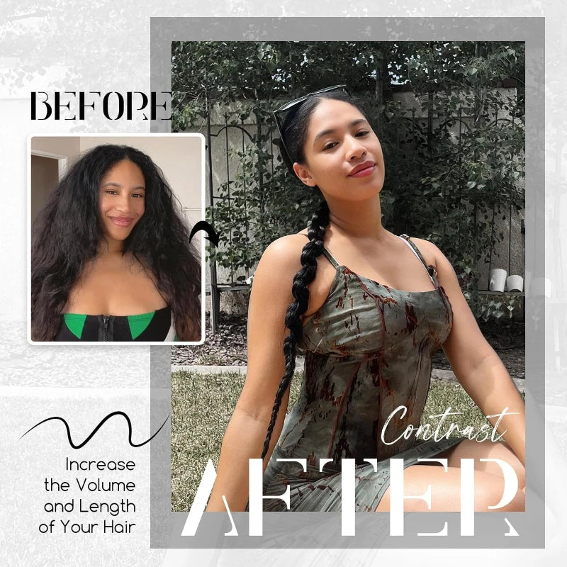 Braided Ponytail Hair Extensions