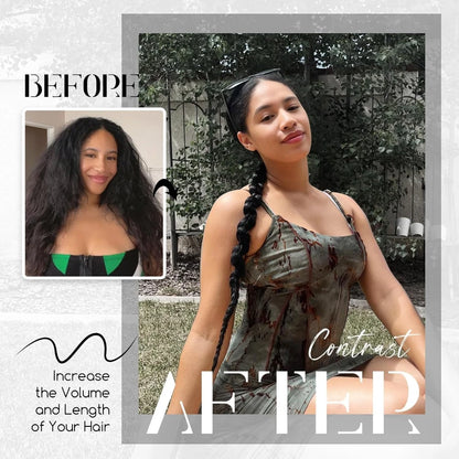 Braided Ponytail Hair Extensions