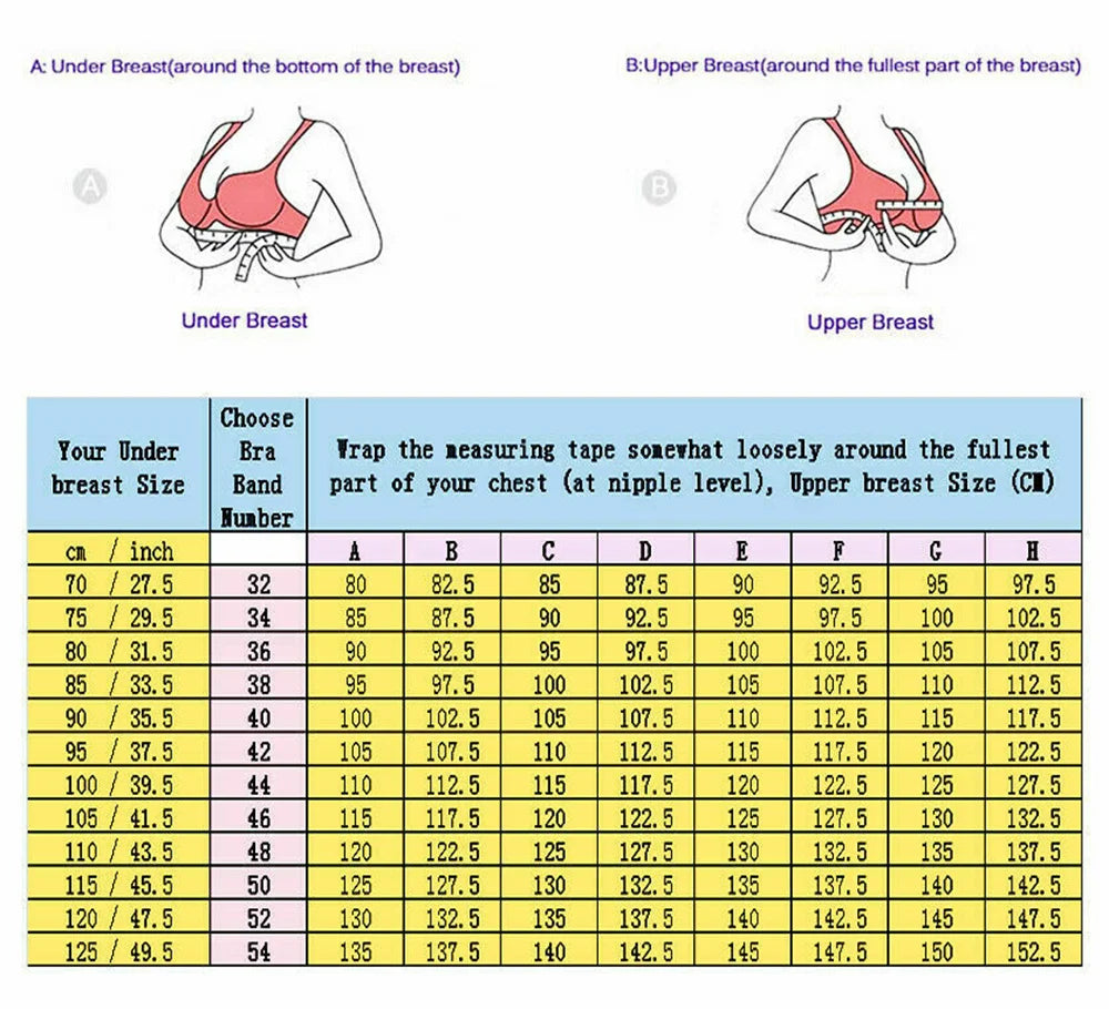 Push Up Bra with Underwire Support