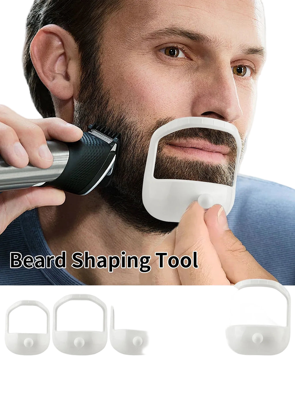 RANCAI Mens Beard Grooming Kit and Shaper