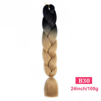 Ombre Braiding Hair Extensions Trendy Styles