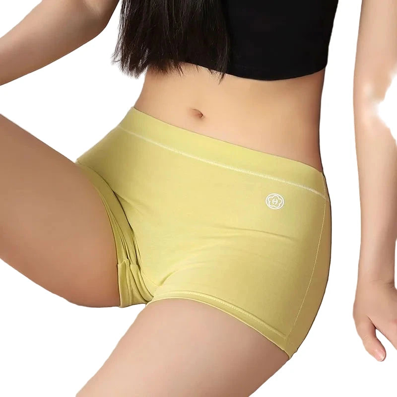 Womens Cotton Boxer Underwear Soft Comfort