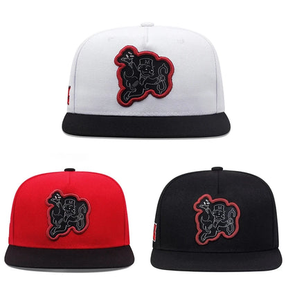 Hip Hop Playing Card Embroidered Hat