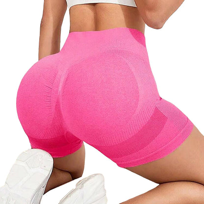 High Waist Push Up Yoga Shorts