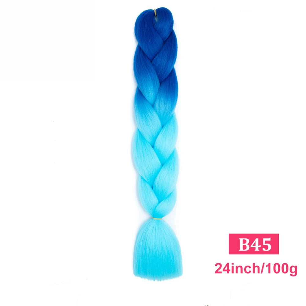 Ombre Braiding Hair Extensions Trendy Styles