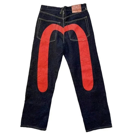 Y2k Gothic Wide Leg Jeans Women