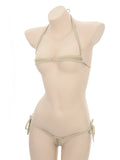 Micro Bikini - Pink Trendy Swimwear