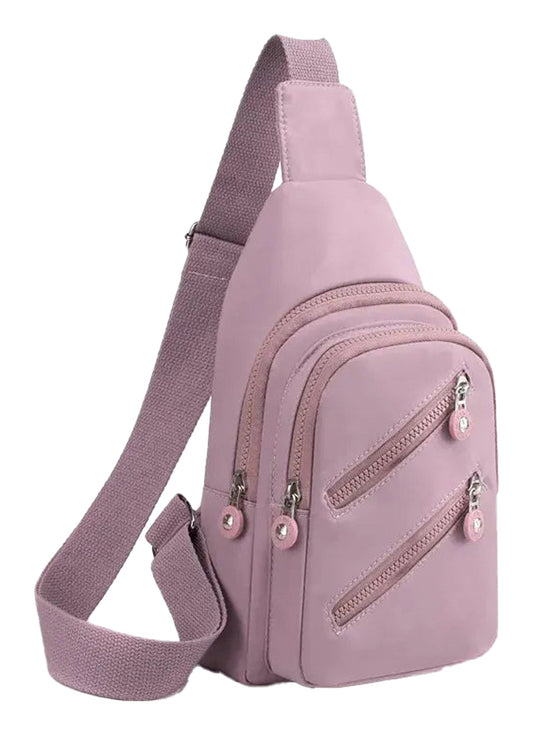 Nylon Sling Chest Bag For Women