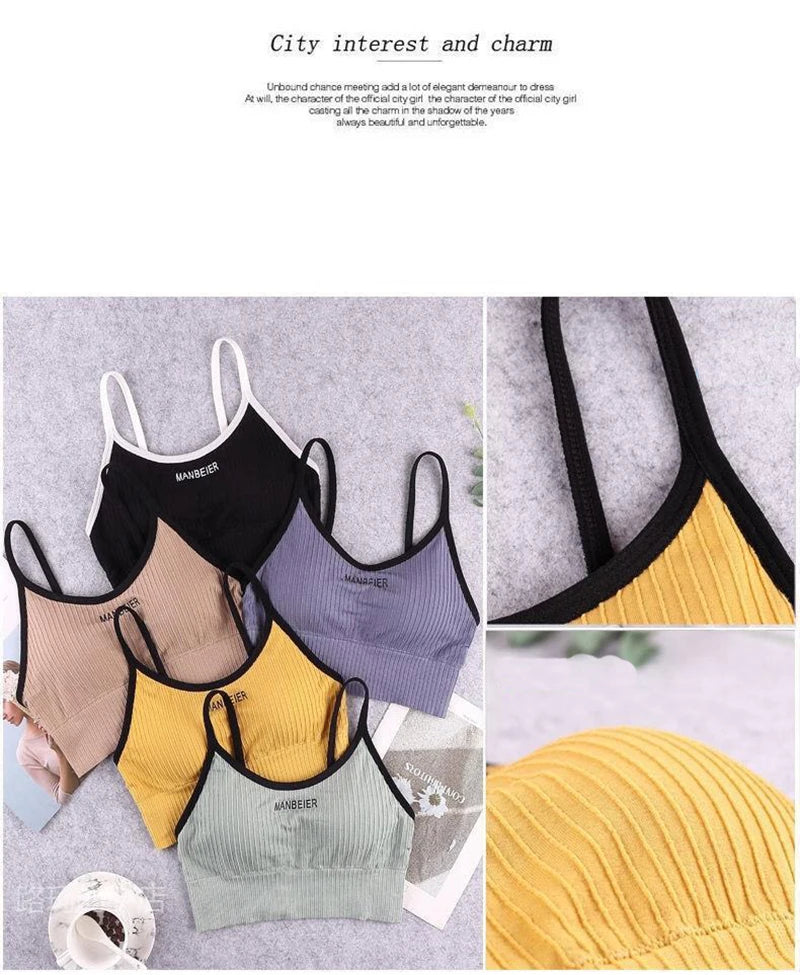 Wireless Bra for Comfortable Activewear