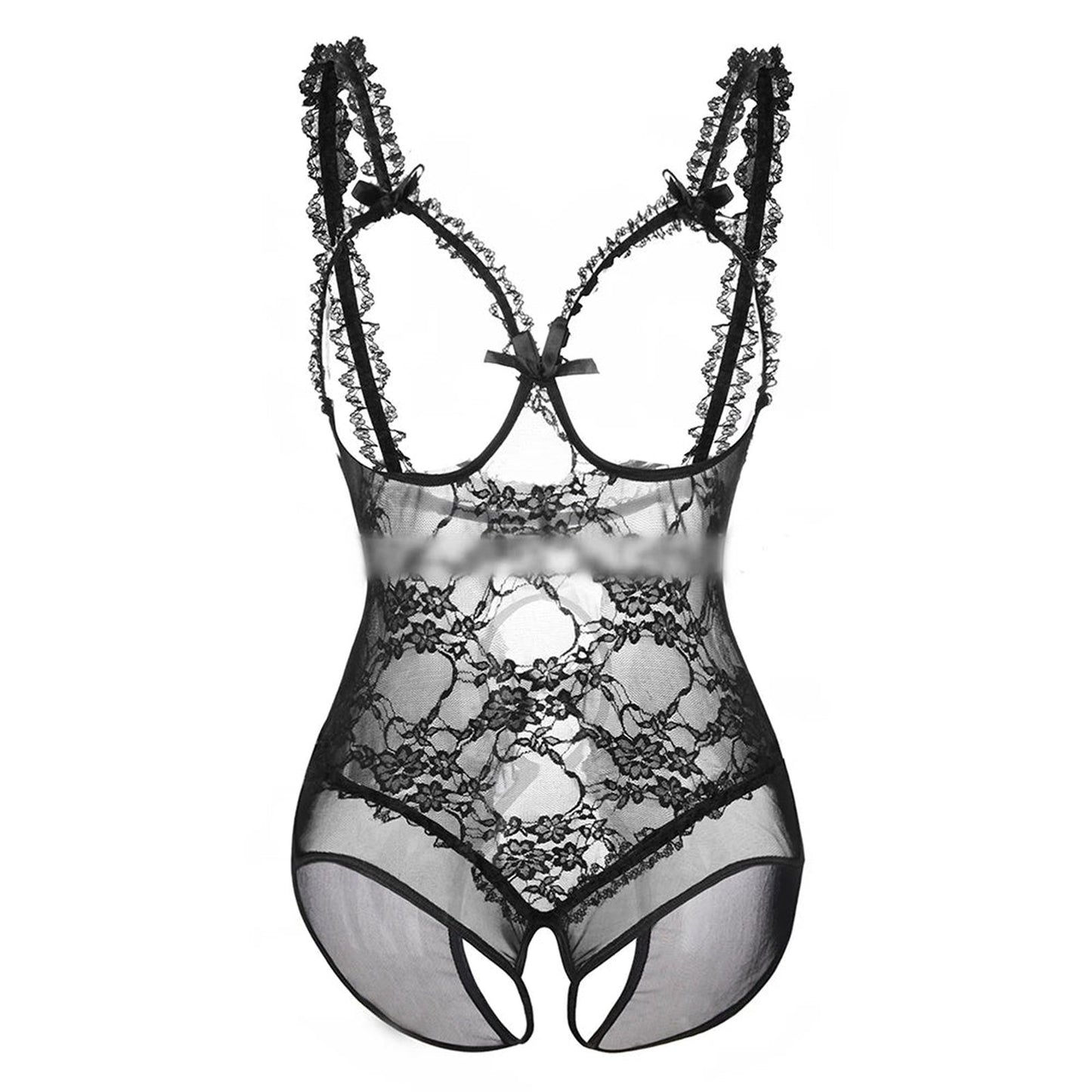 Plus Size Sexy Lace Lingerie Teddy