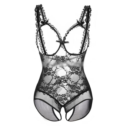 Plus Size Sexy Lace Lingerie Teddy