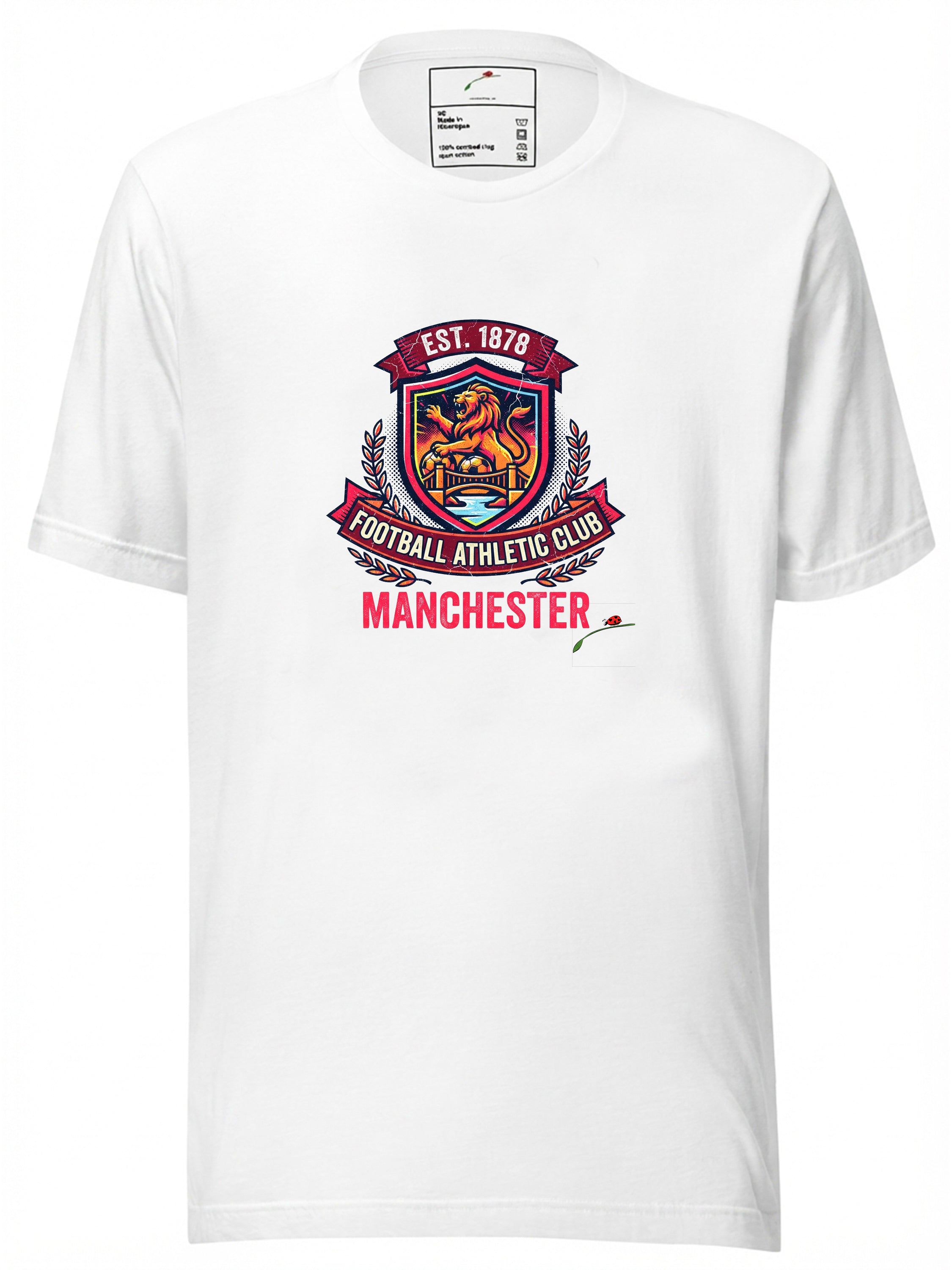 Manchester Red Devils Unisex Graphic Tee - Game Day Vintage Fan Apparel