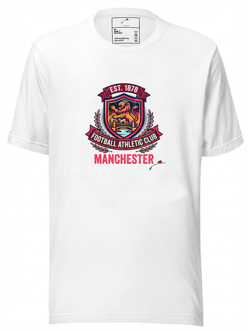 Manchester Red Devils Unisex Graphic Tee - Game Day Vintage Fan Apparel