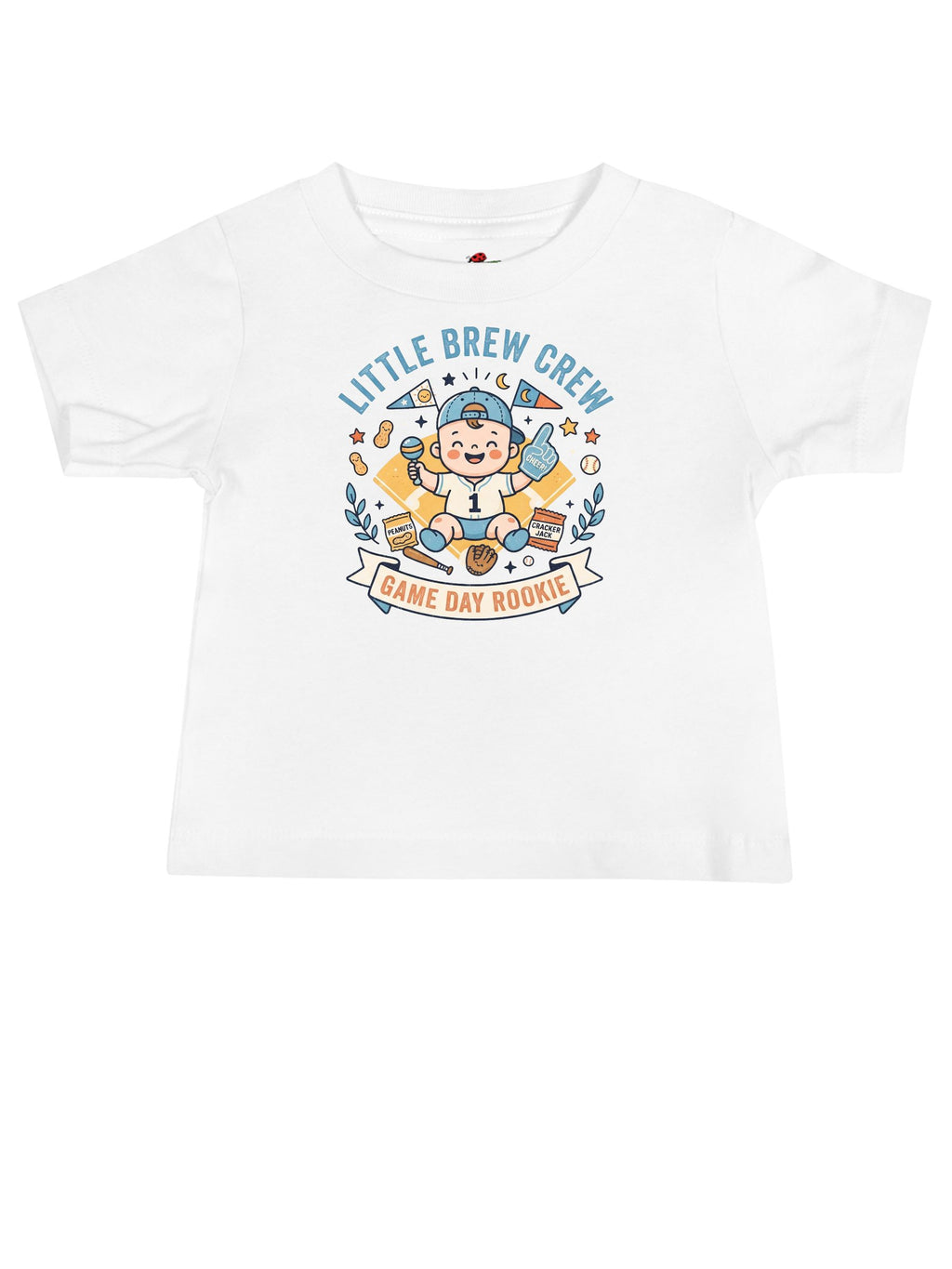 Milwaukee Baseball Game Days Cotton Graphic T-Shirt