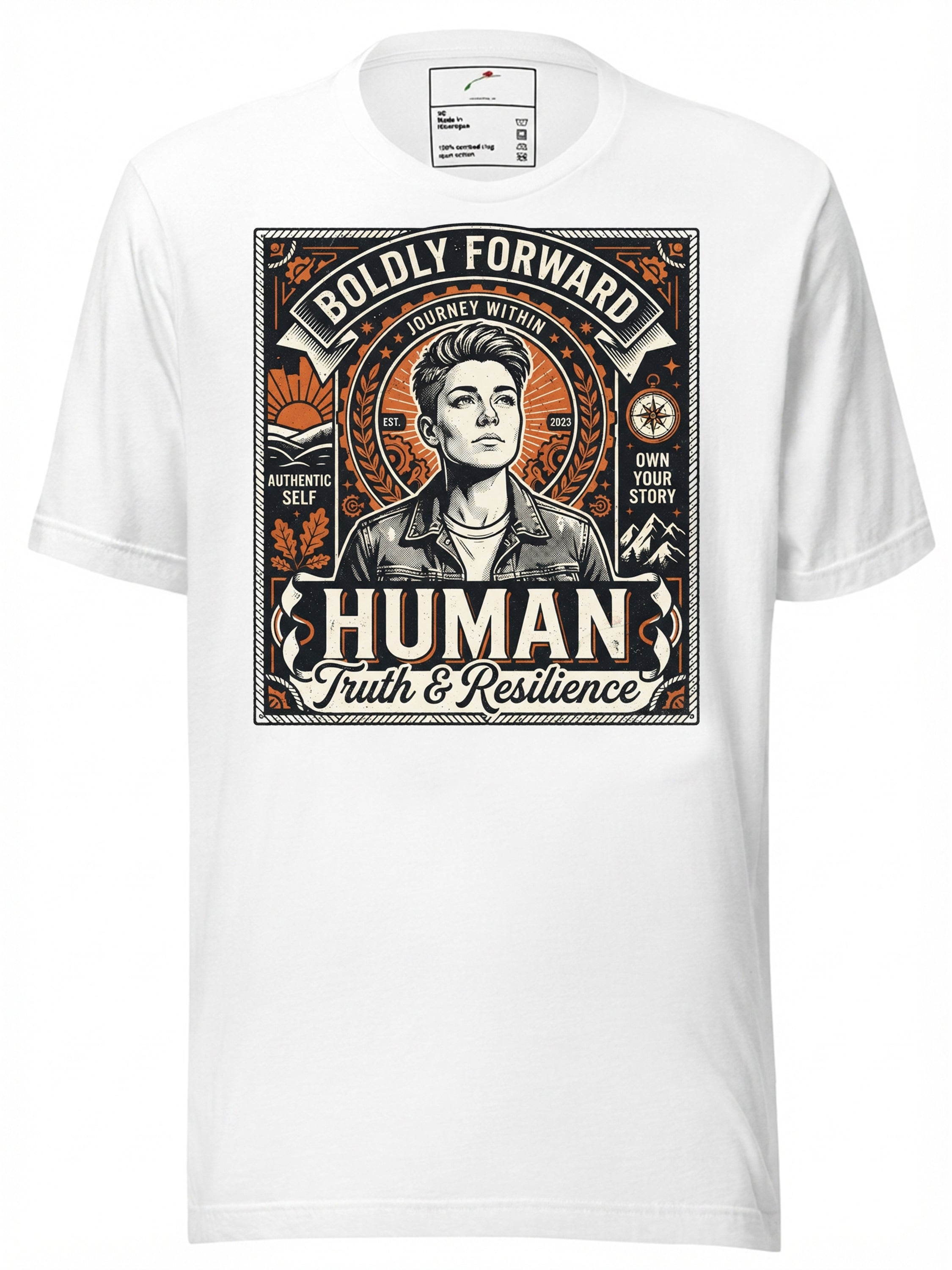 Elliot Page Tribute Graphic Tee - Retro Pop Culture Cotton T-Shirt