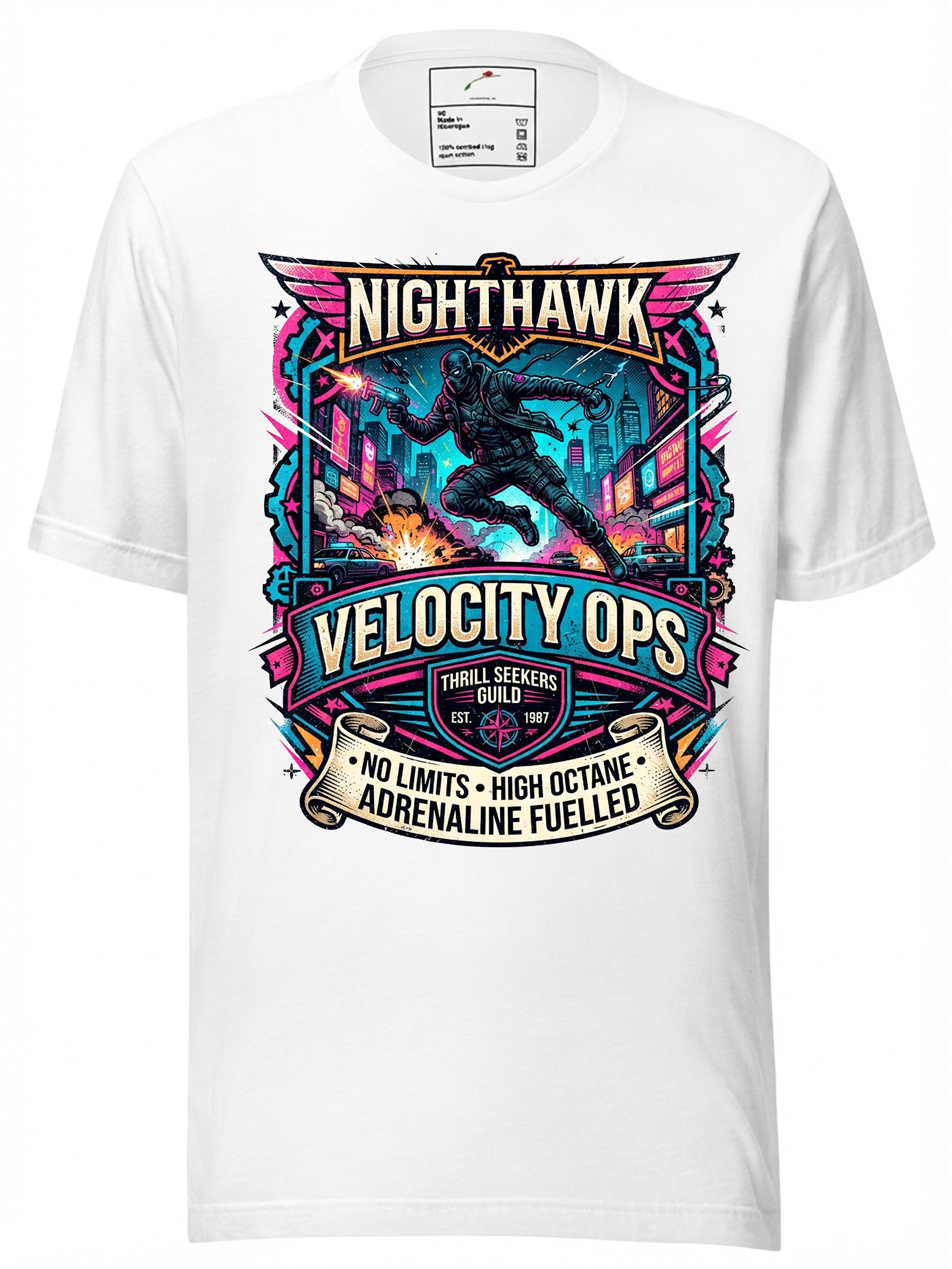 Action Thriller T-Shirt - Cinematic Suspense Graphic Tee