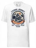 The Strong Rider Graphic Tee | Vintage Biker Spirit Cotton T-Shirt