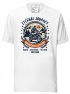 The Strong Rider Graphic Tee | Vintage Biker Spirit Cotton T-Shirt
