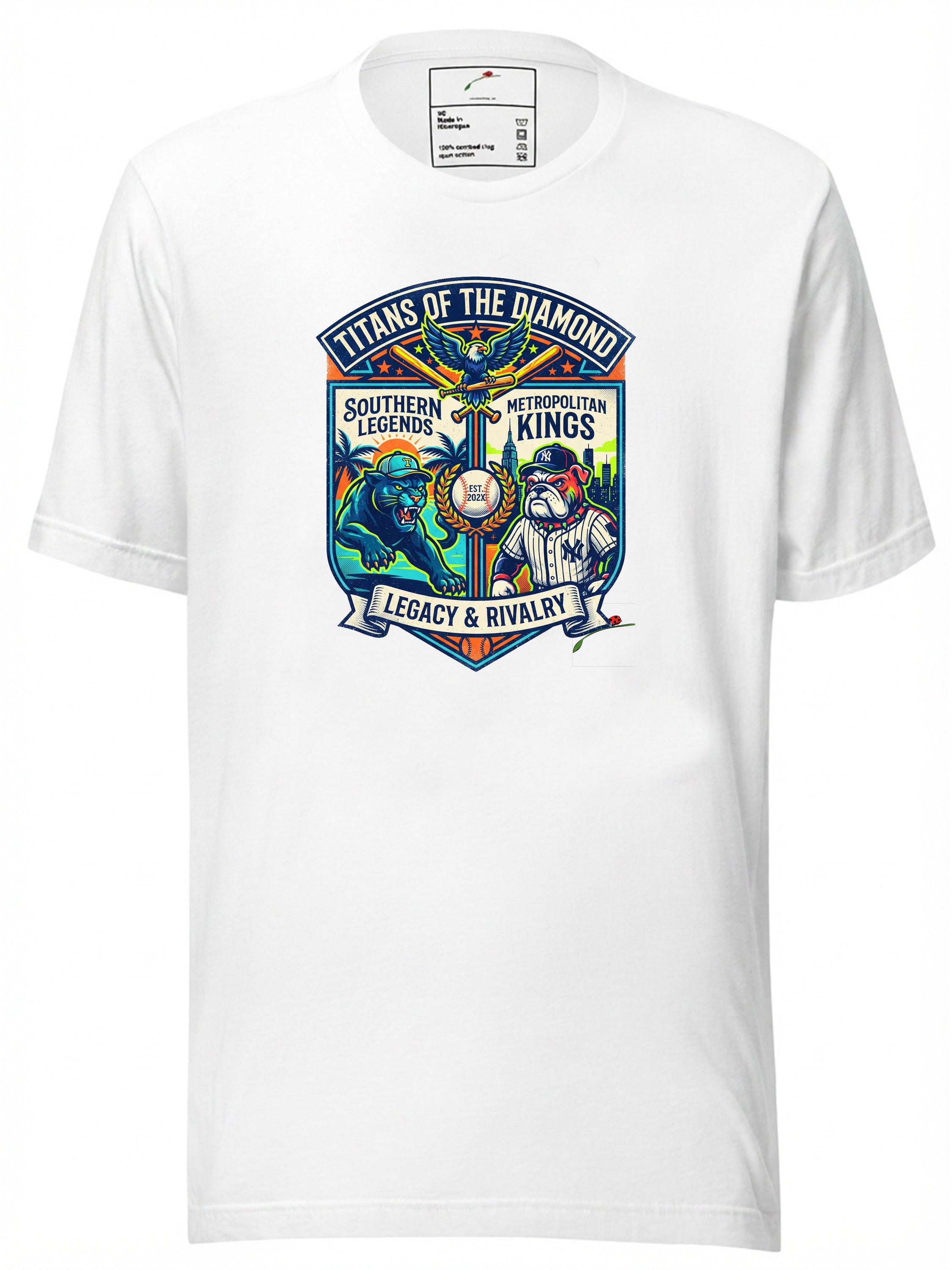 Atlanta vs New York Rivalry Game Day Graphic T-Shirt