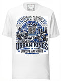 Schalke 04 vs Real Madrid Vintage Match Graphic T-Shirt