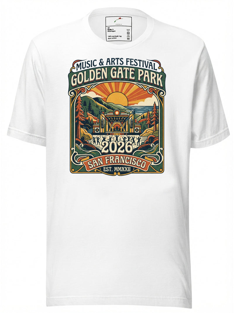 Official Outside Lands 2026 Festival Graphic Tee