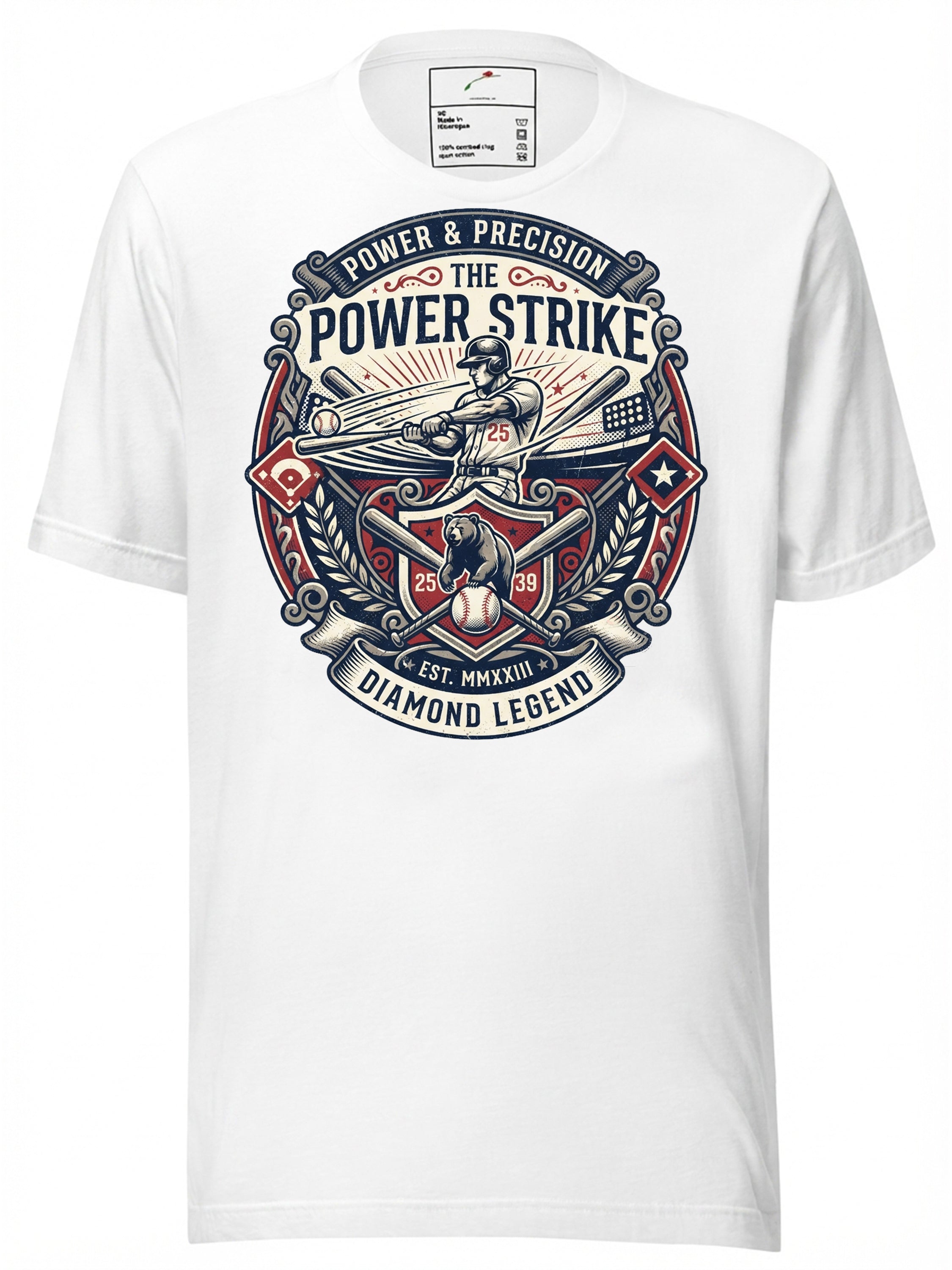 Marcell Ozuna Atlanta Baseball Graphic T-Shirt | Big Bear Fan Tee