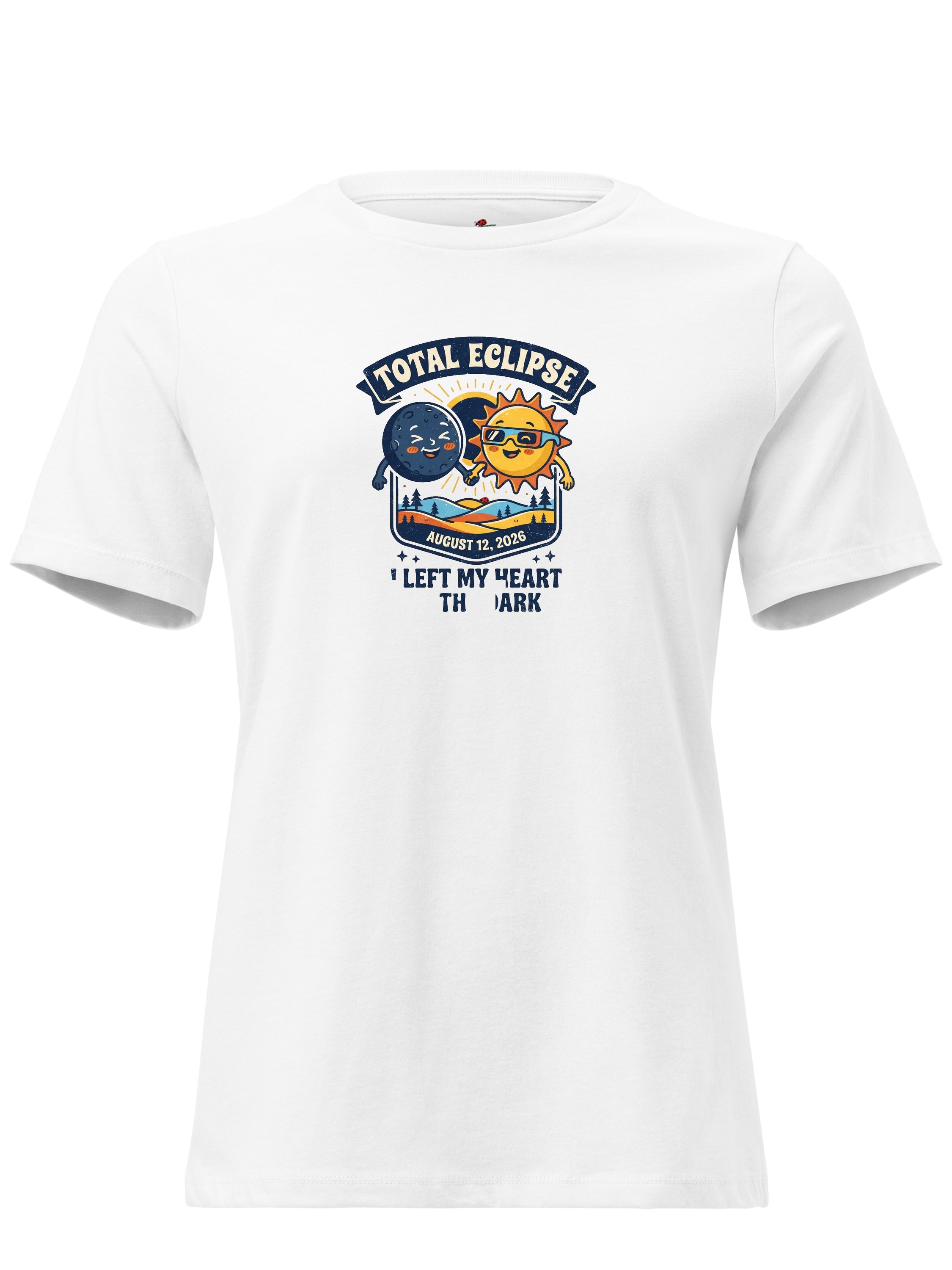 Total Solar Eclipse 2026 Commemorative Graphic T-Shirt
